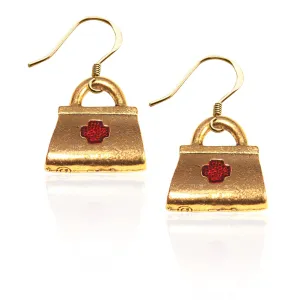 Medical Bag Charm Earrings