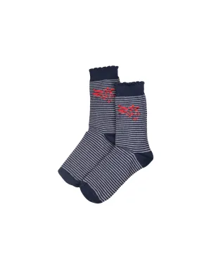 MELYS Women Striped Socks