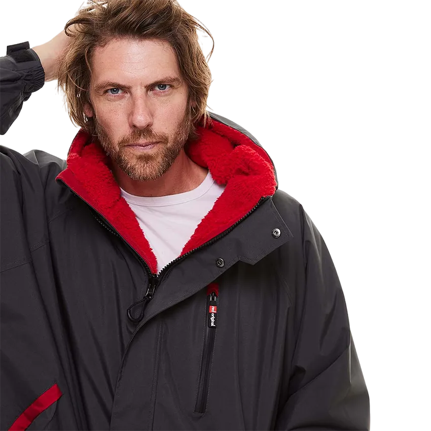 Men's Long Sleeve Pro Change Robe EVO - Grey