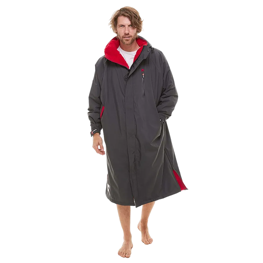 Men's Long Sleeve Pro Change Robe EVO - Grey