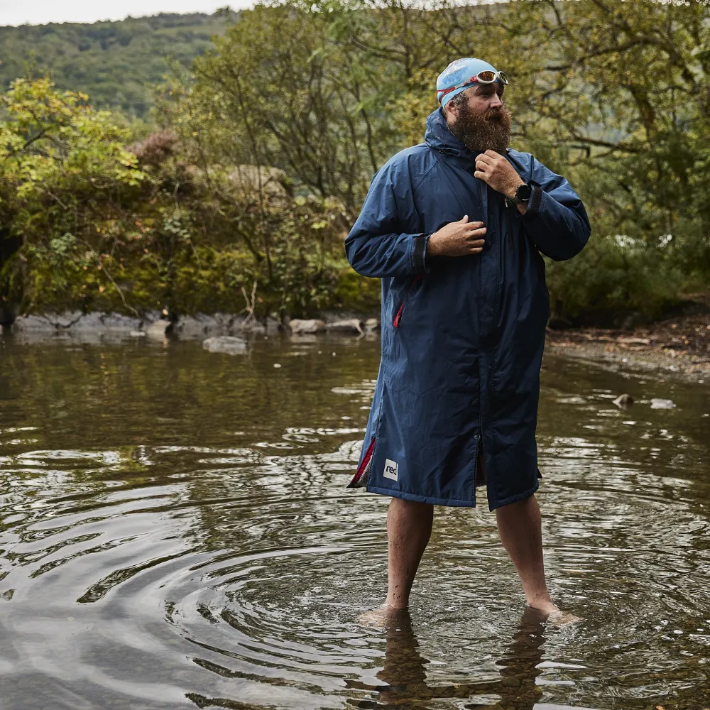Men's Long Sleeve Pro Change Robe EVO - Navy