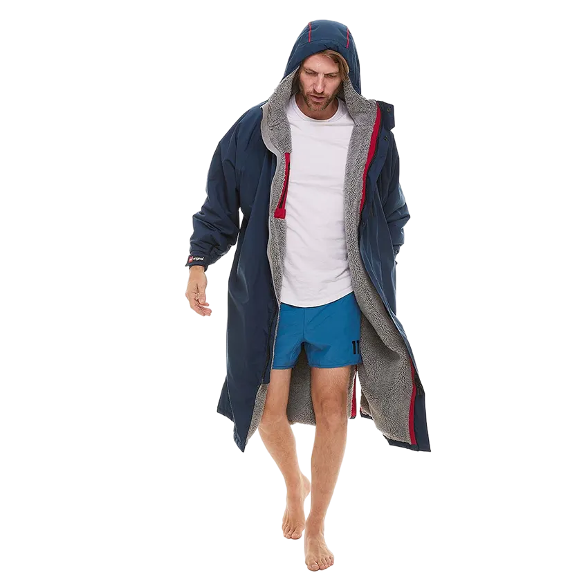 Men's Long Sleeve Pro Change Robe EVO - Navy