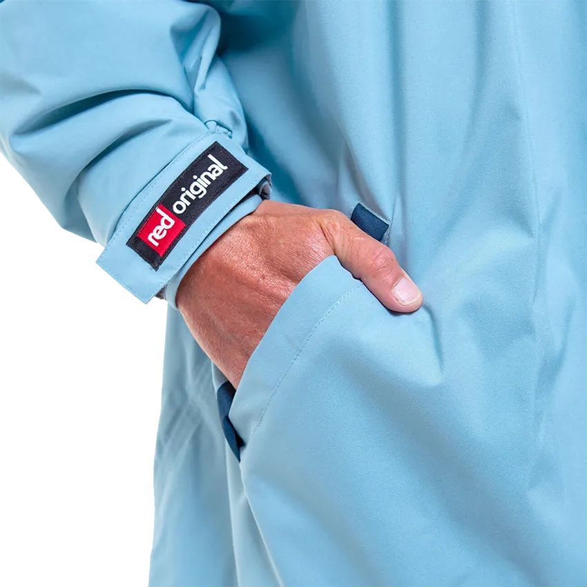 Men's Long Sleeve Pro Change Robe EVO - Sea Mist