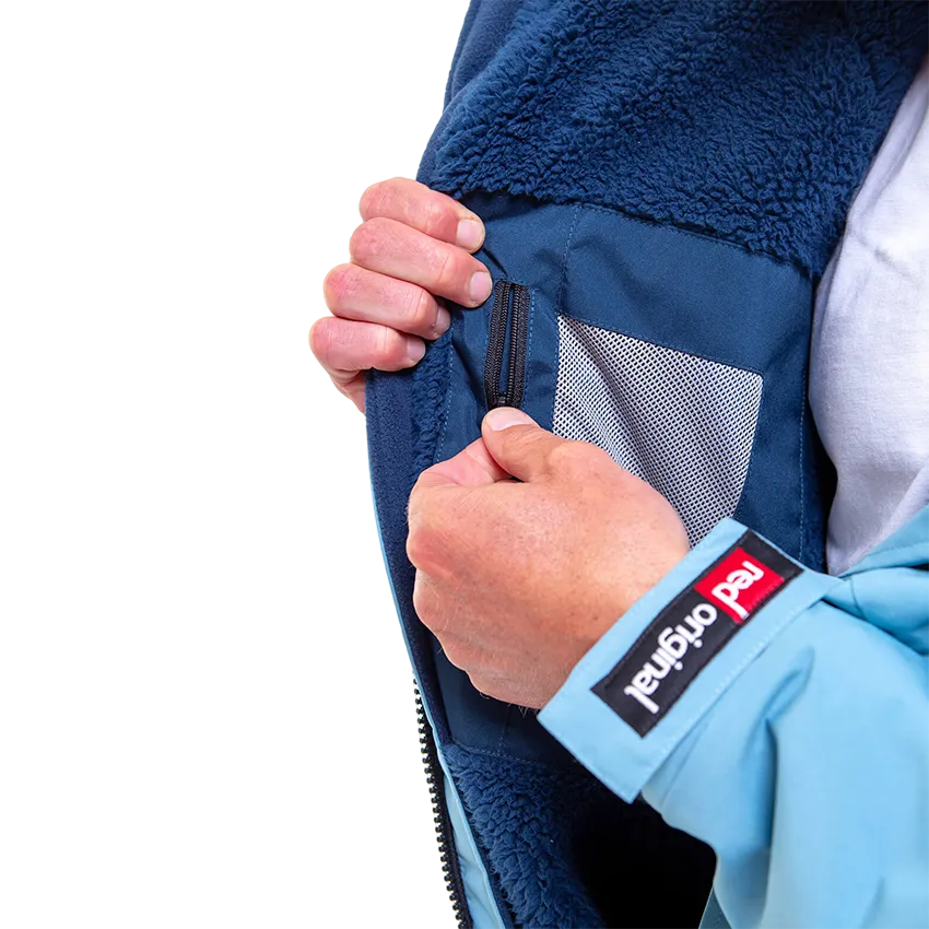 Men's Long Sleeve Pro Change Robe EVO - Sea Mist