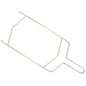 MirOil BF1A Fryer Oil Filter Bag Holder, Hot & Cold Cooking Oil for Oil Filtration for Deep Fryers, Fits on Top of Fryer Oil Filter Pots, Pails and Storage Containers, Extends Oil Life (FRAME ONLY)
