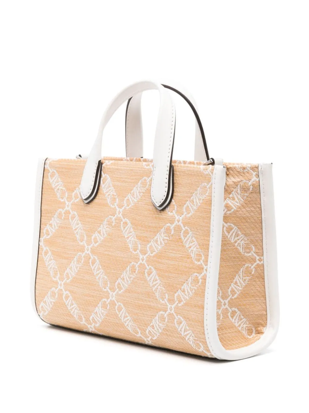 Mmk Gigi Small Rafia Tote Bag