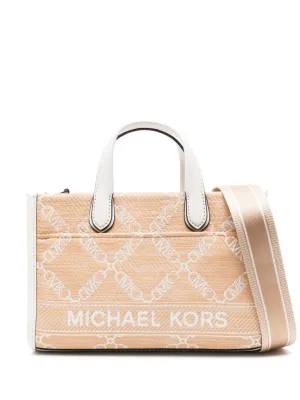 Mmk Gigi Small Rafia Tote Bag