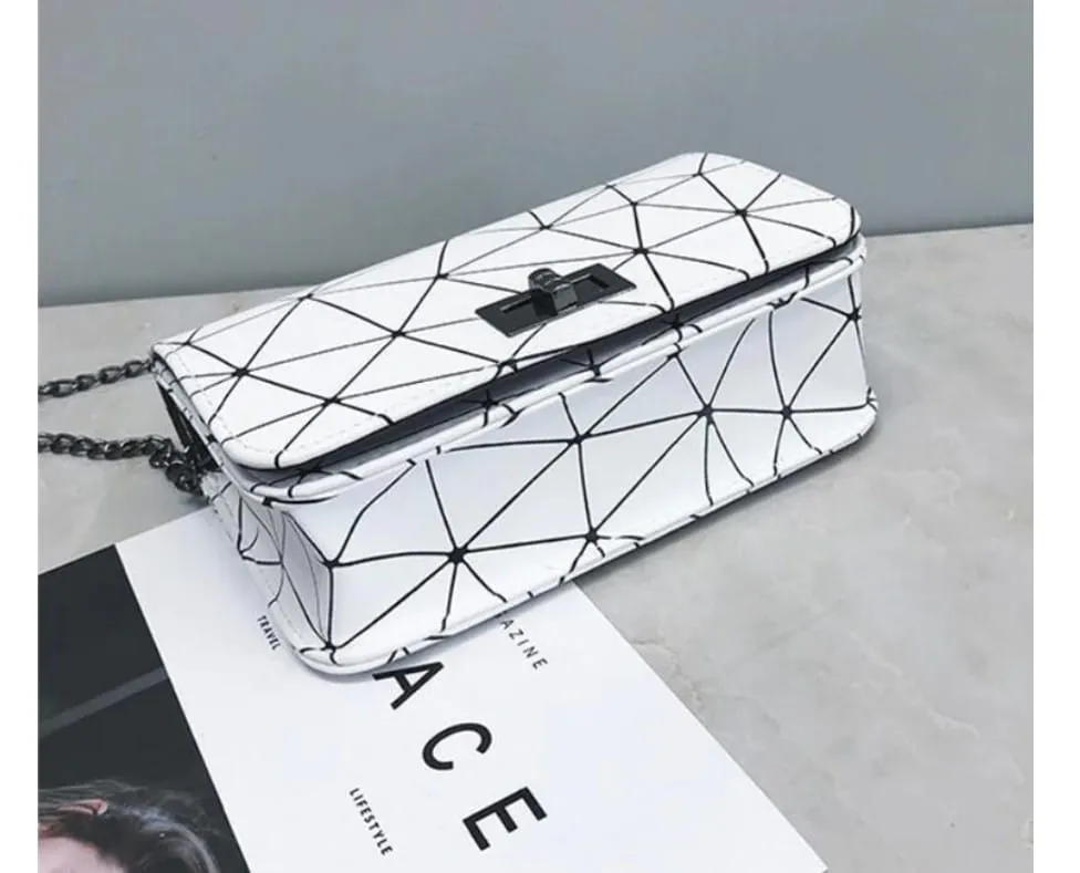 Mosaic Pattern Mini Crossbody