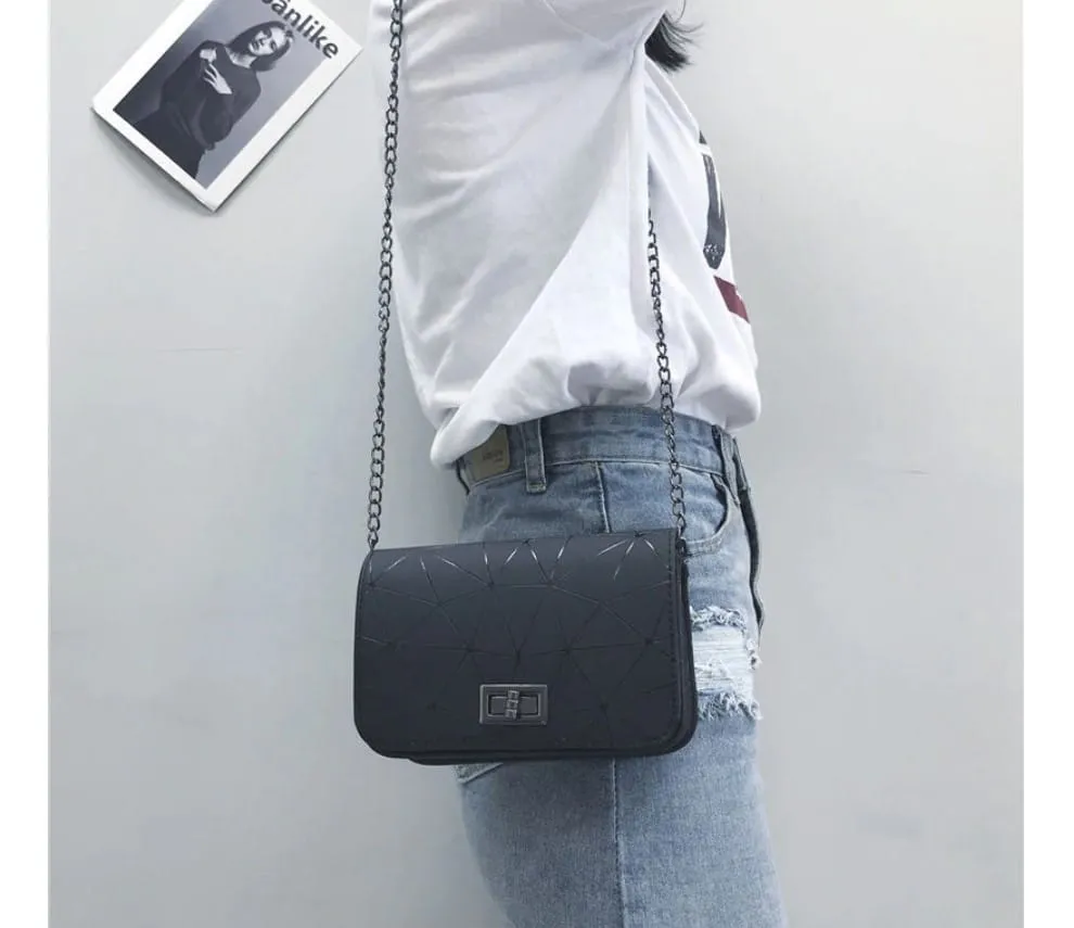 Mosaic Pattern Mini Crossbody