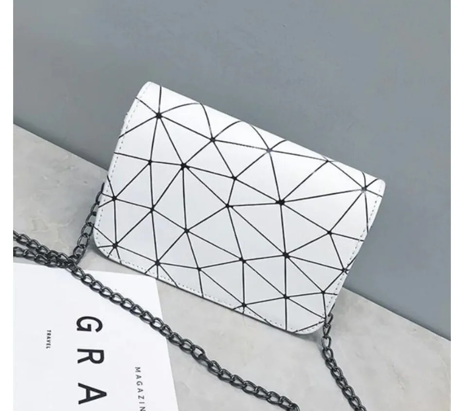 Mosaic Pattern Mini Crossbody