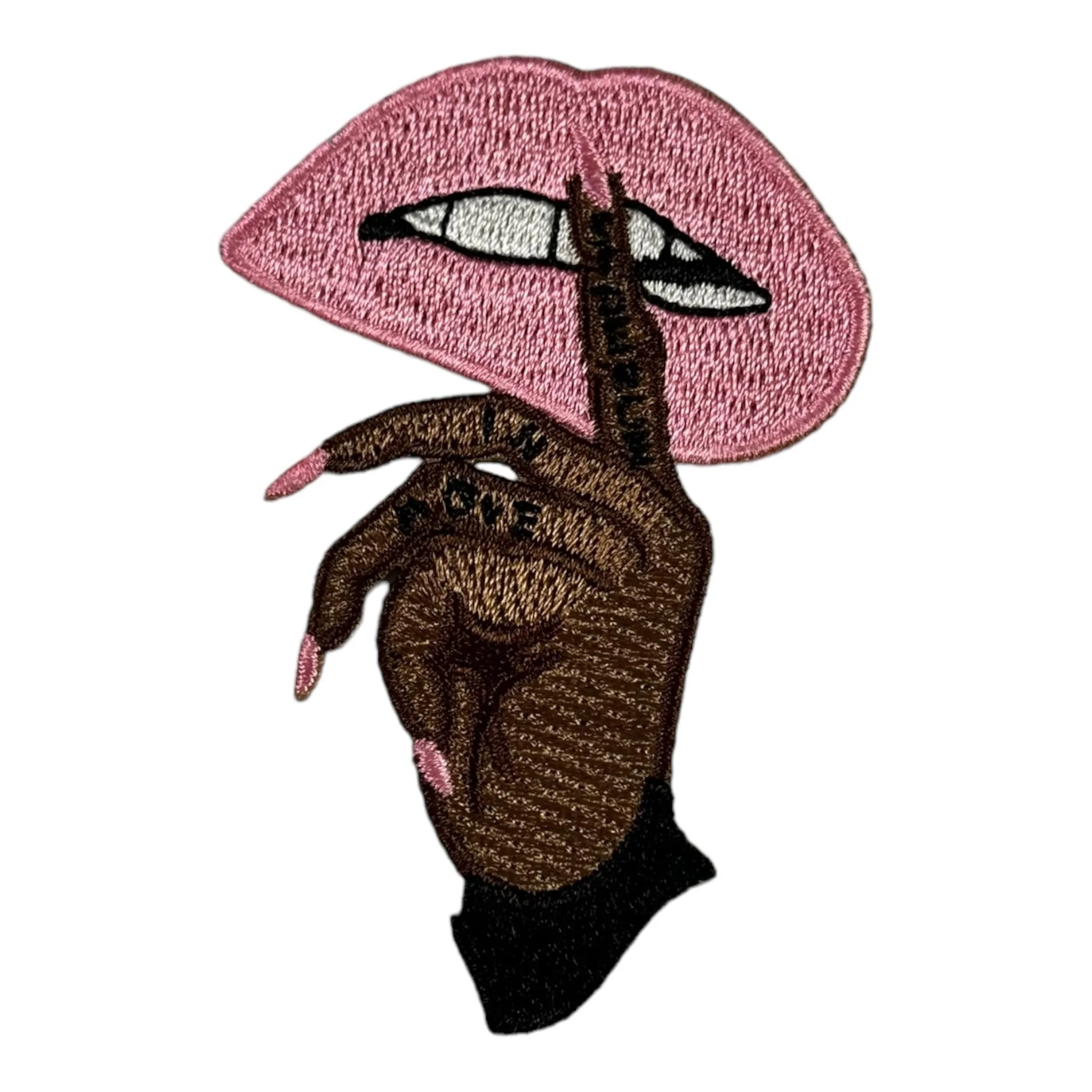 Move In Silence Patch - Premium Quality Embroidered Iron-On