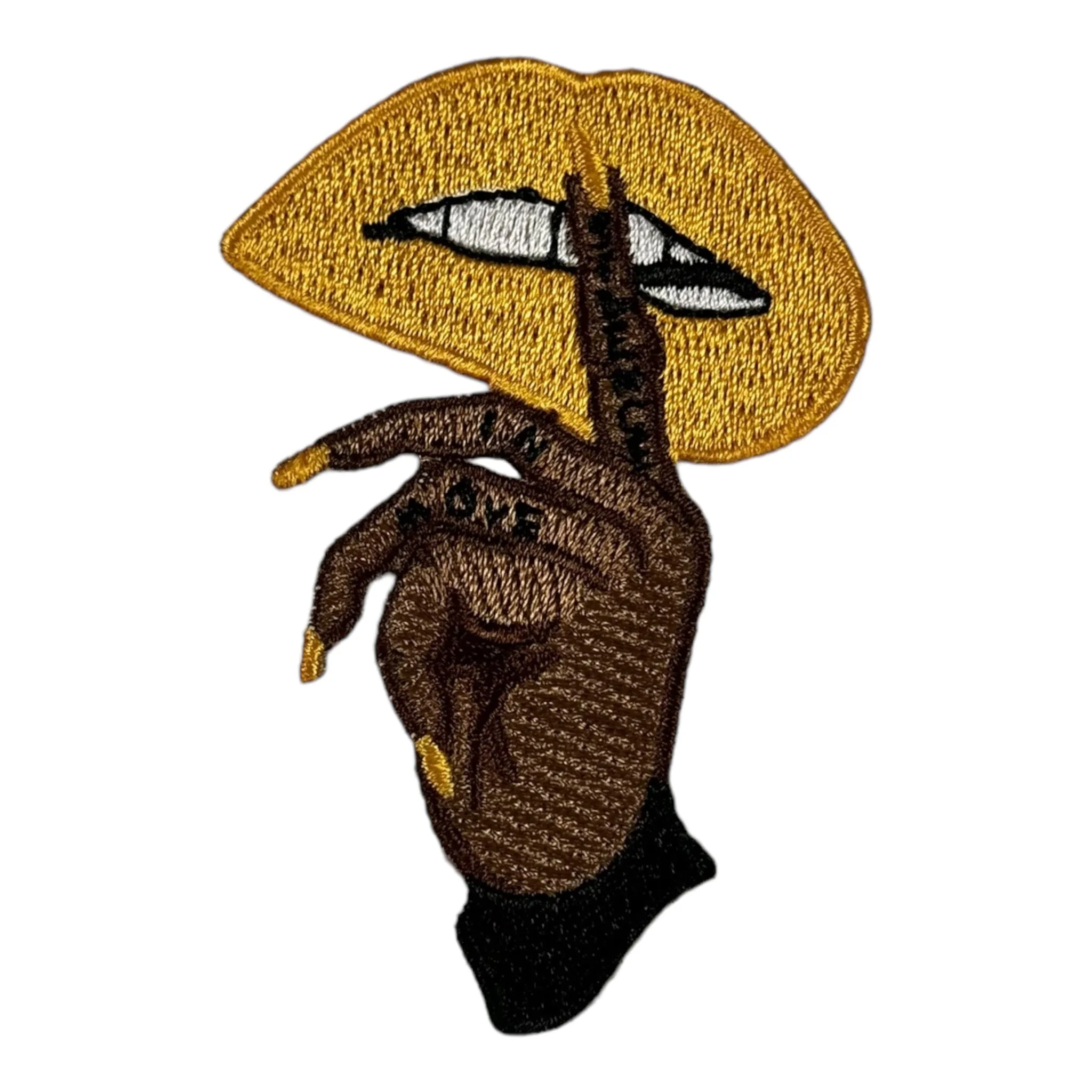 Move In Silence Patch - Premium Quality Embroidered Iron-On
