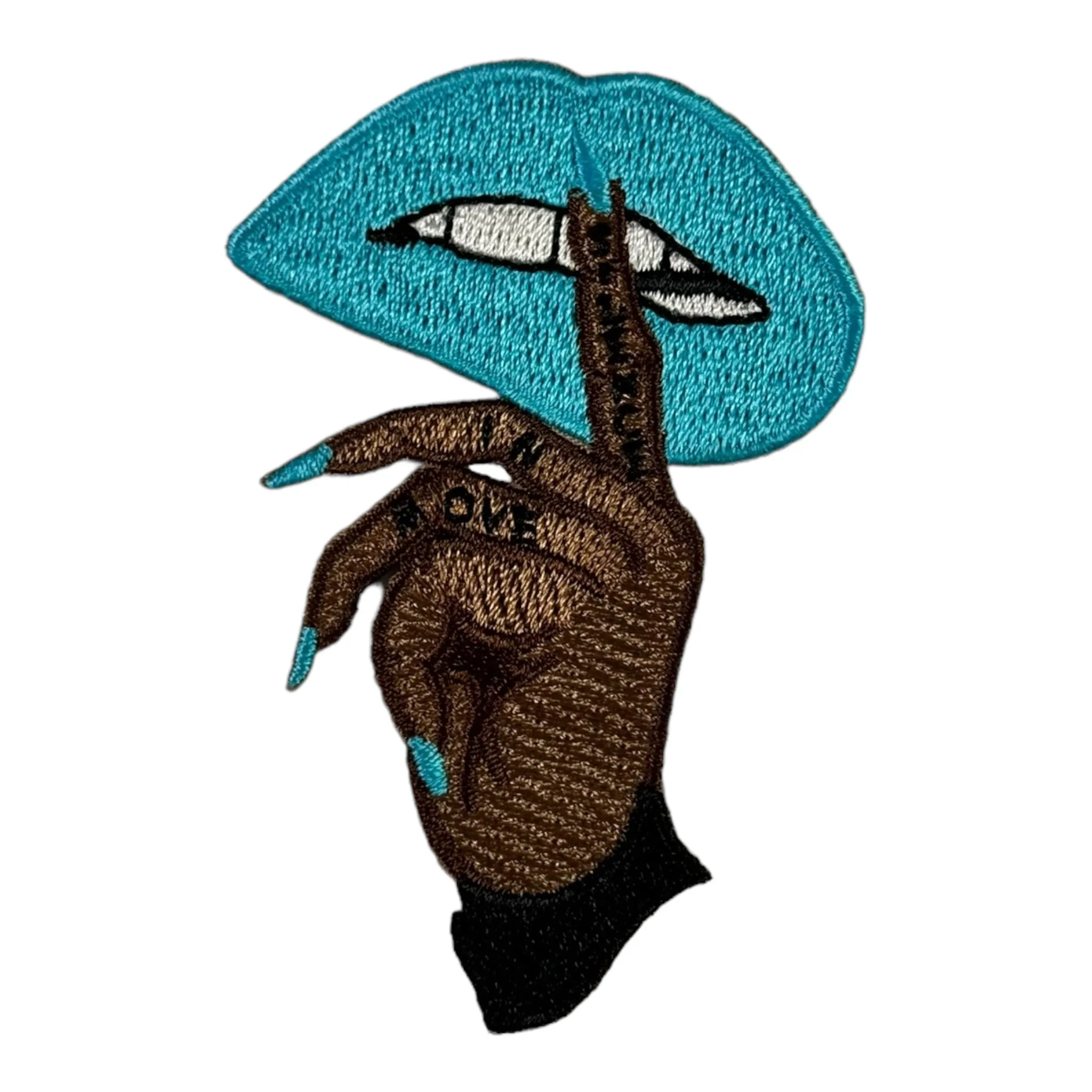 Move In Silence Patch - Premium Quality Embroidered Iron-On