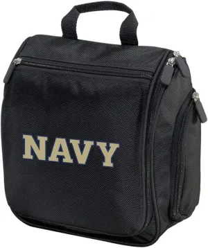 Naval Academy Toiletry Bag Or Hanging USNA Navy Shaving Kit Official Naval Academy Logo Travel Bags