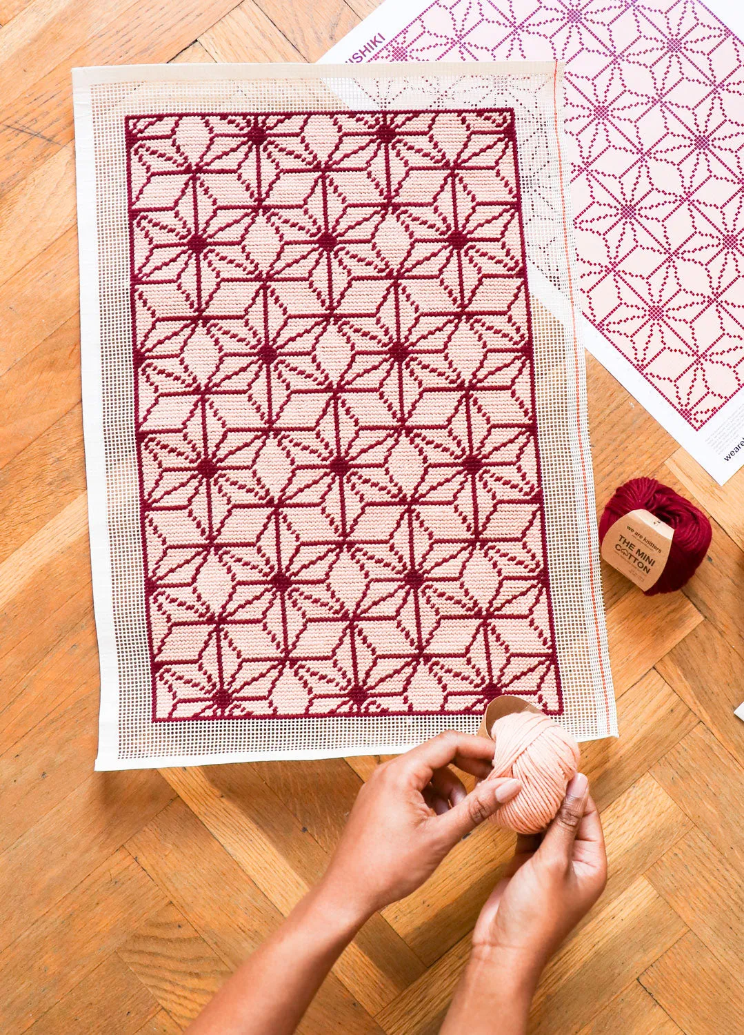Nishiki Petit Point Pattern