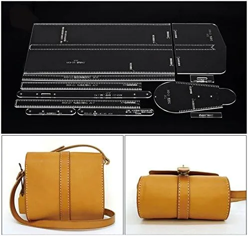 NW Shoulder Bag Acrylic Template Leather Pattern Acrylic Leather Pattern Leather Templates for Bags