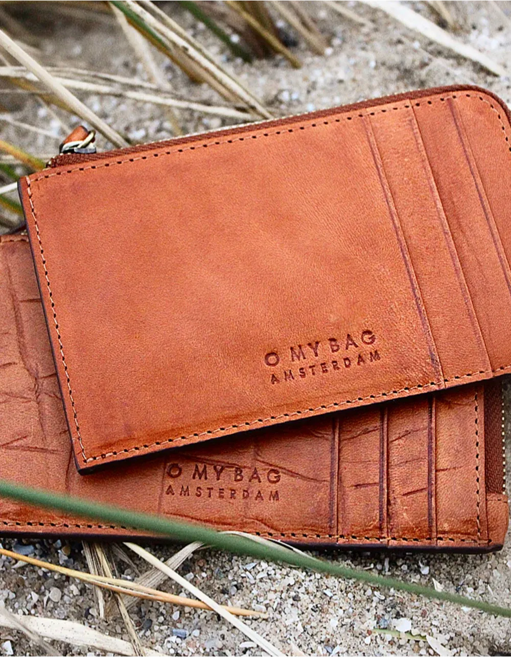 O My Bag Lola Coin Purse - Cognac Classic Croco