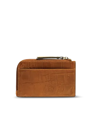O My Bag Lola Coin Purse - Cognac Classic Croco
