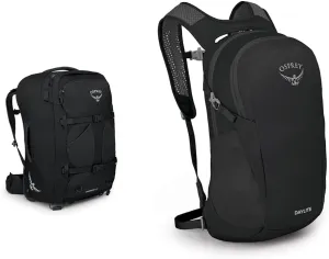 Osprey Women's 36L Wheeled Pack and Commuter Backpack Bundle