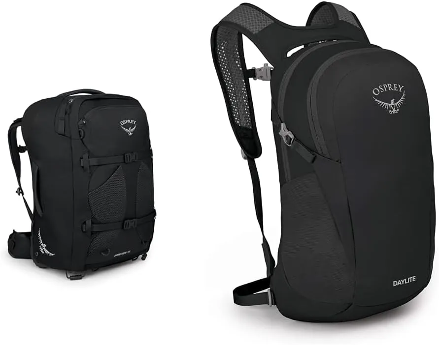 Osprey Women's 36L Wheeled Pack and Commuter Backpack Bundle