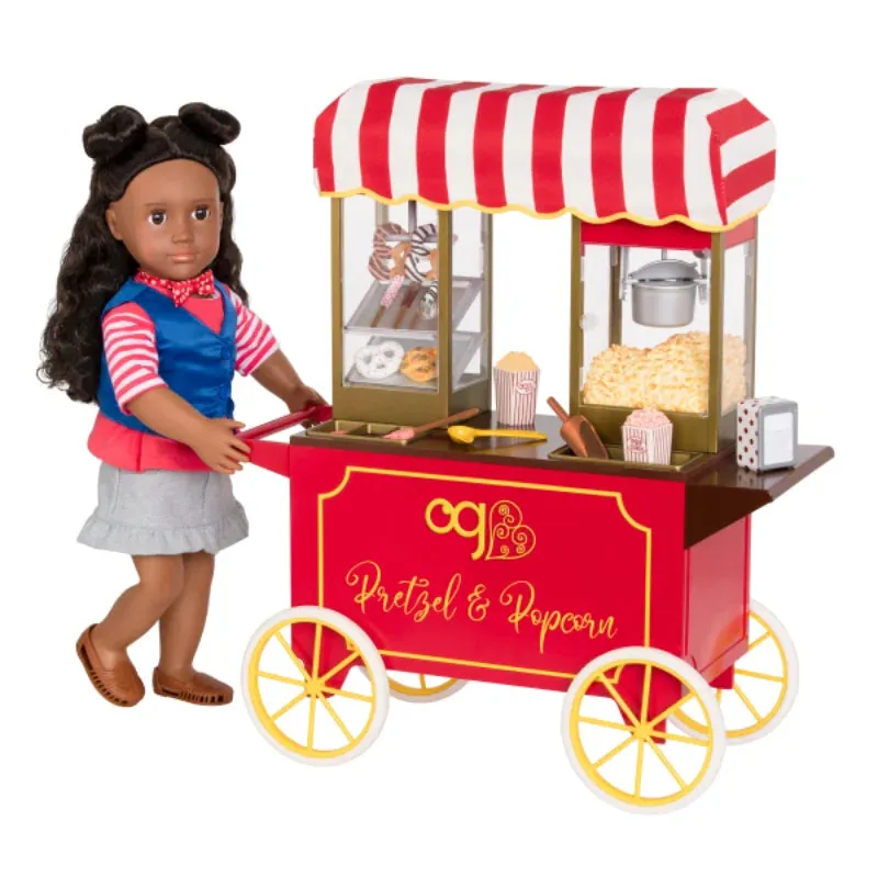 Our Generation Pretzel & Popcorn Cart