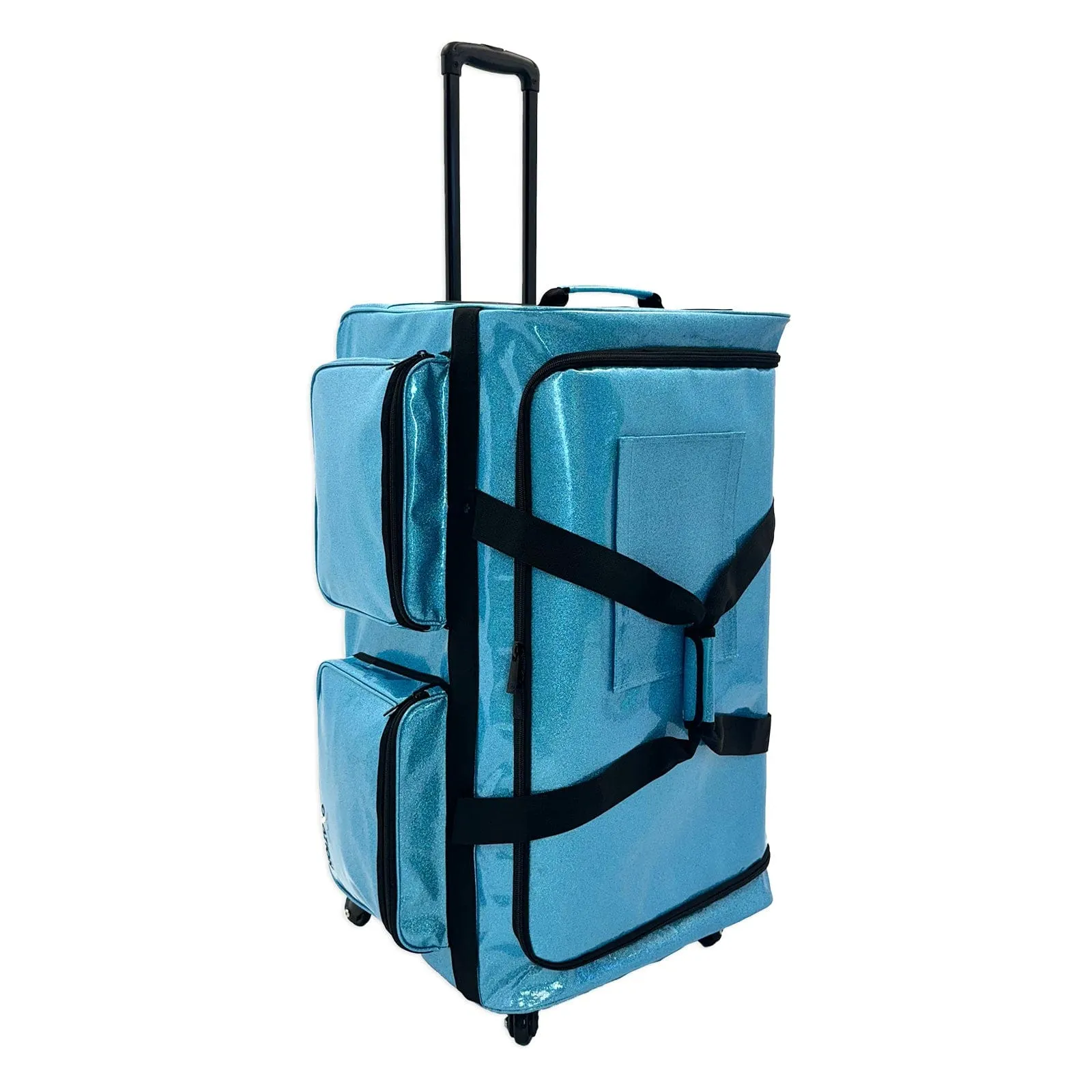 Ovation Gear Sparkle Blue 4-Wheel Performance Bag - Large