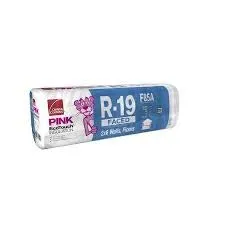Owens Corning 1027 SQFT 10 Bags of R 19 Kraft Faced 19 by 48 Fiberglass Fits 2X6 Exterior Walls