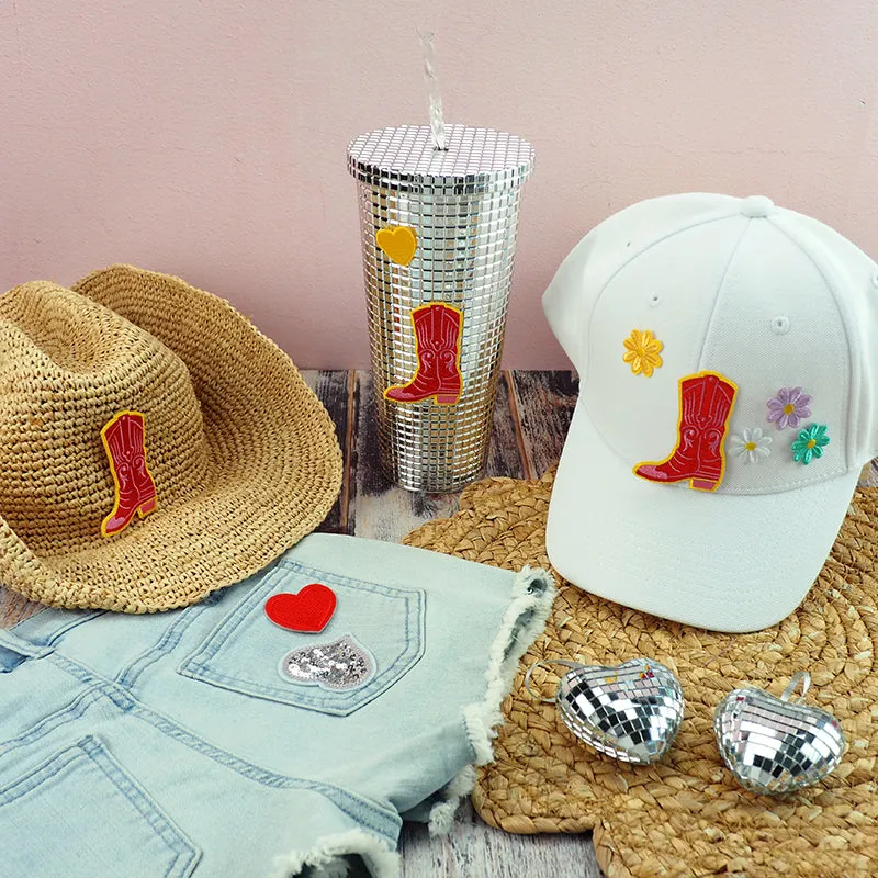 PATCH MEDIUM SEQUIN HEARTS