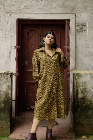 Patralekha- Cotton Shirt Dress