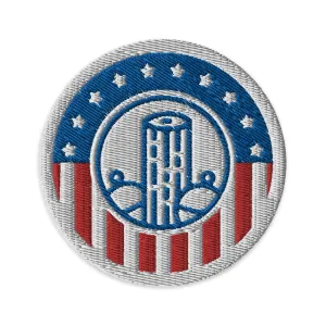 Patriot’s Crest Embroidered Patch