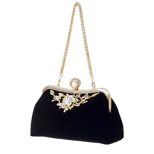 Pearl Unbeatable variety Flower Vintage Enhanced Purse Bag Handbag Wedding Diamond JHD-Female Party Clutch Evening Crystal Bag Bride