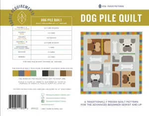Pen   Paper Patterns Dog Pile Quilt