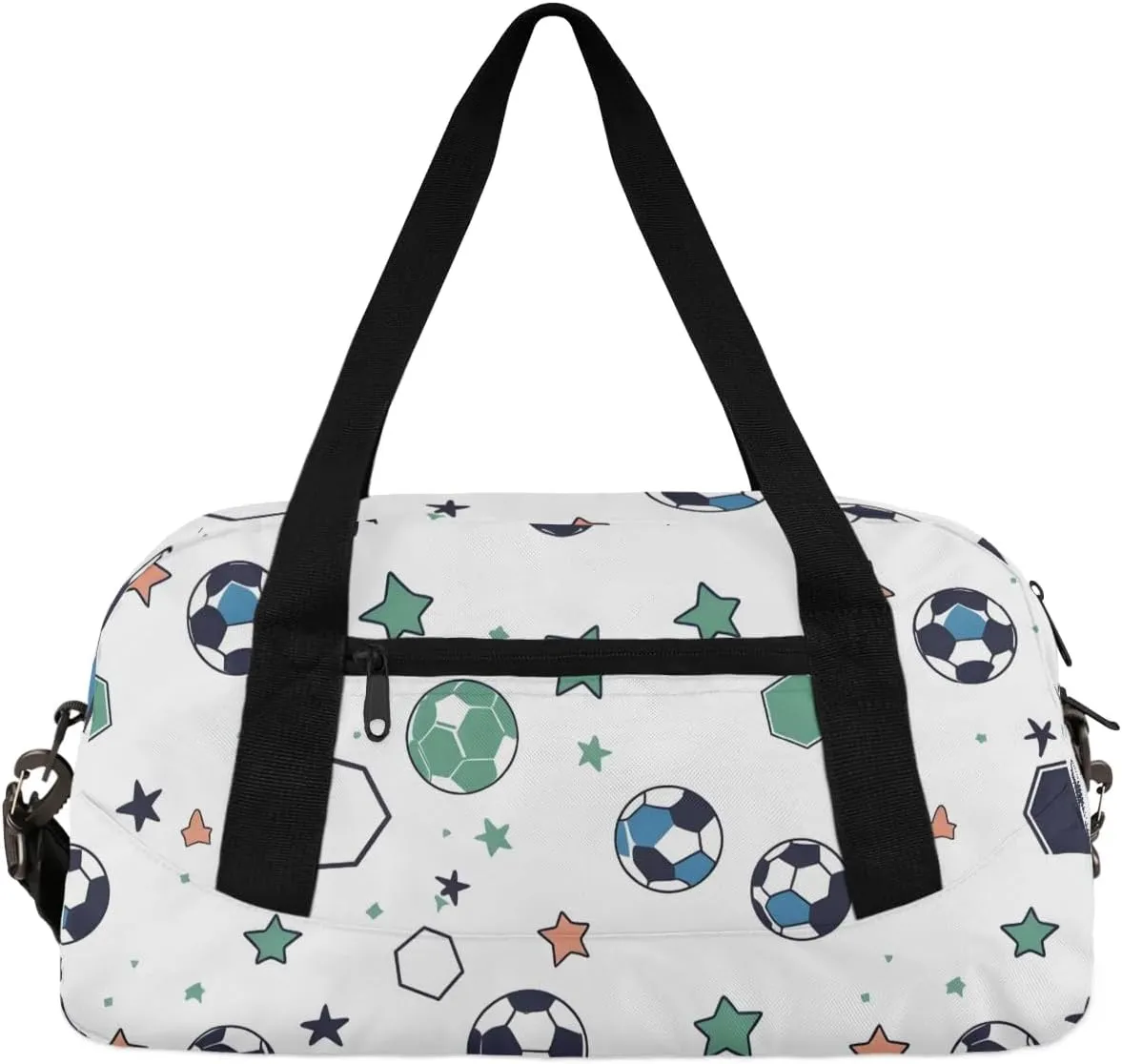 Personalized Duffel Bags - Composite twill material, large capacity and lightweight design - Customized TEXT/LOGO/Color/Pattern, adjustable padded shoulder strap,personalized bag