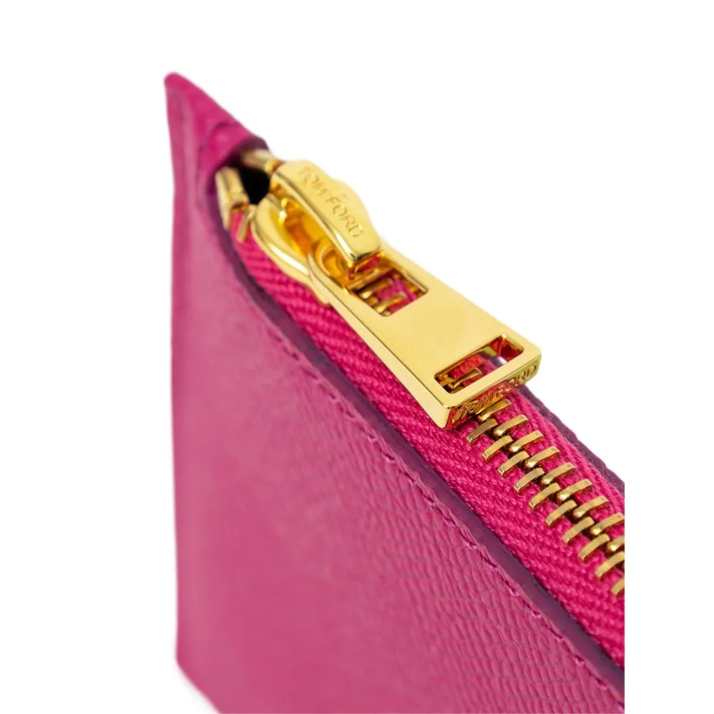 Pink Leather Wallet
