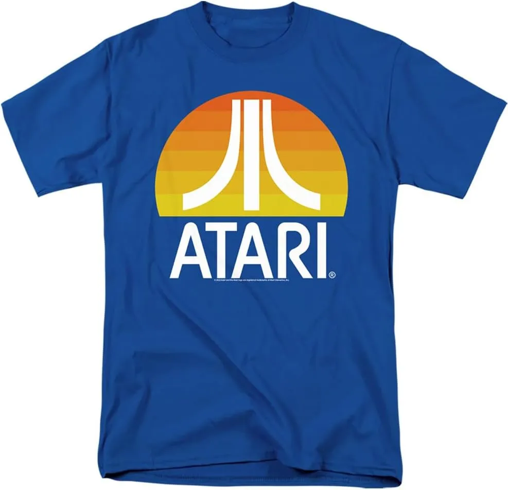 Popfunk Classic Atari Video Game Retro Logo Vintage Gaming Console T Shirt & Stickers