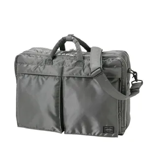 porter by yoshida 3way briefcase (grey)