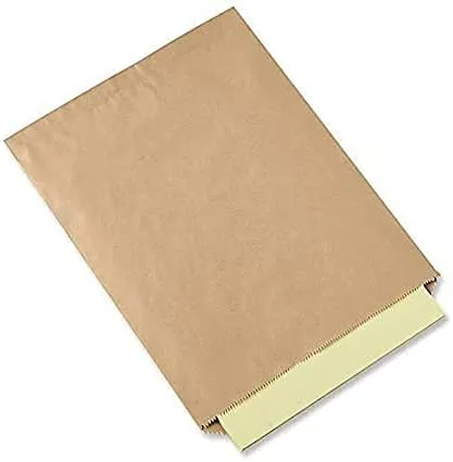 Premium Quality Paper bag – Slim Profile Kraft Notion Bag | Envelope Flat Merchandise Bag – Pinch Bottom Brown (Kraft, 6"x9") - 500/Pack