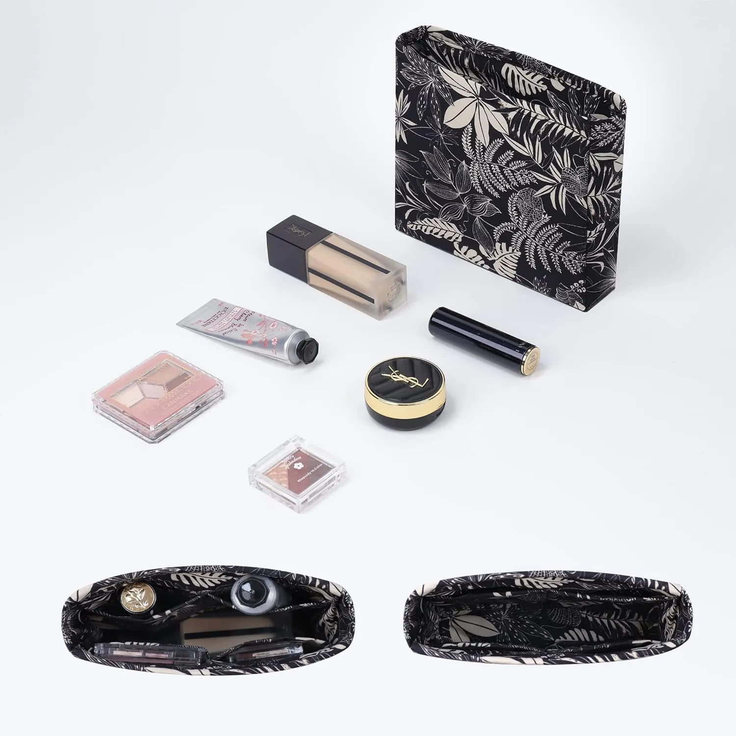 Purse Organizer Insert For Evelyne TPM/PM/GM/TGM, Lightweight Bag Shaper Liner, Soft Luxury Handbag Tote Inner Bag(TPM-mini,Dark Fragrance)