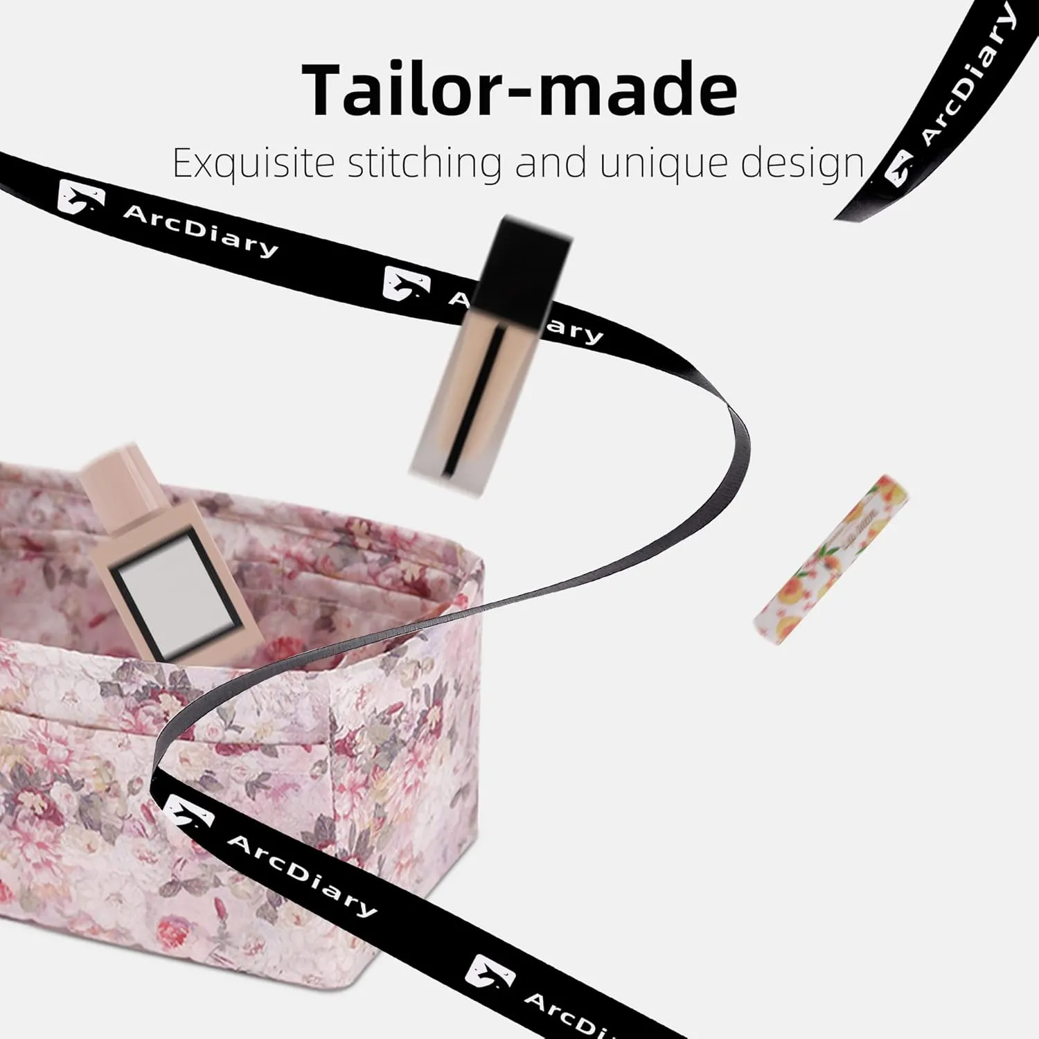 Purse Organizer Insert, Lightweight Handbag Tote Organizer Liner, bag in bag for luxury bags, fit Jypsiere 28/31/34 bags (Jypsiere34, Kaleidoscope)