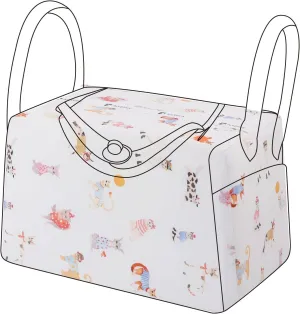 Purse Pillow Insert for Lindy 19/26/30/34 bags, Soft Memory Foam Bag Pillow, Luxury Handbag Tote Shaper(Lindy26,Cat Paradise)