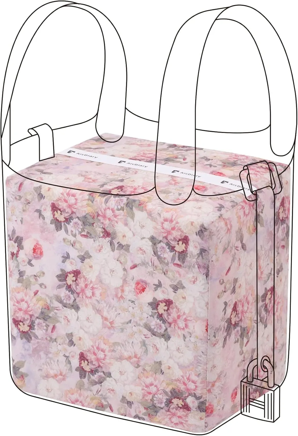 Purse Pillow Insert for Picotin 18/22/26 bags, Soft Memory Foam Bag Pillow, Luxury Handbag Tote Shaper (PC18,Kaleidoscope)