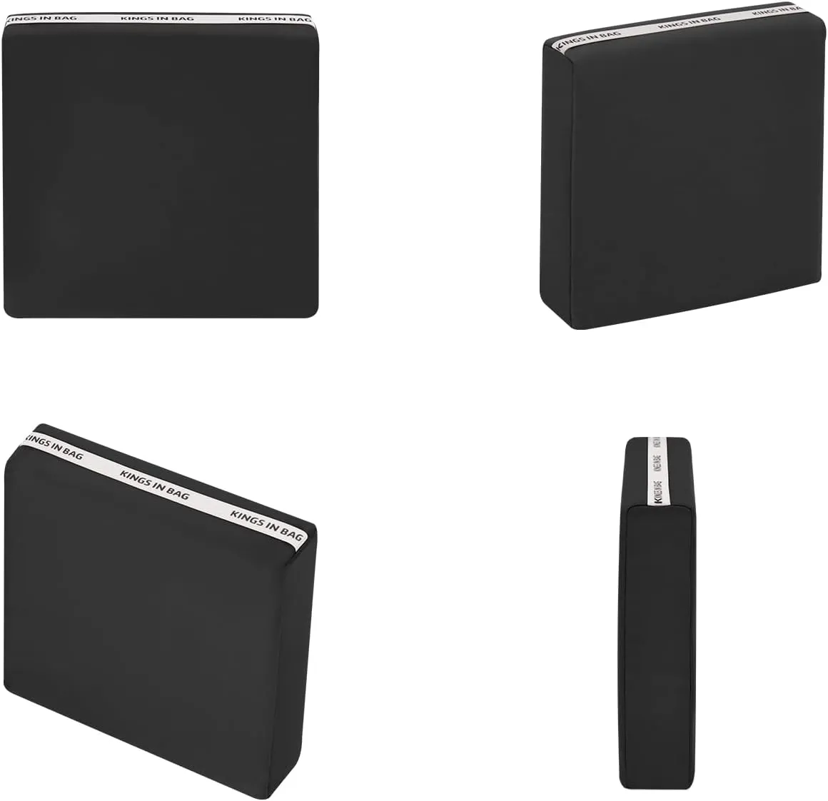 Purse Shaper Insert for Hermes Evelyne GM, Handbag Shaper Pillow Fits Evelyne Bags, Soft Silky Surface with Memory Foam Inner without Overfull(Black, Evelyne GM)