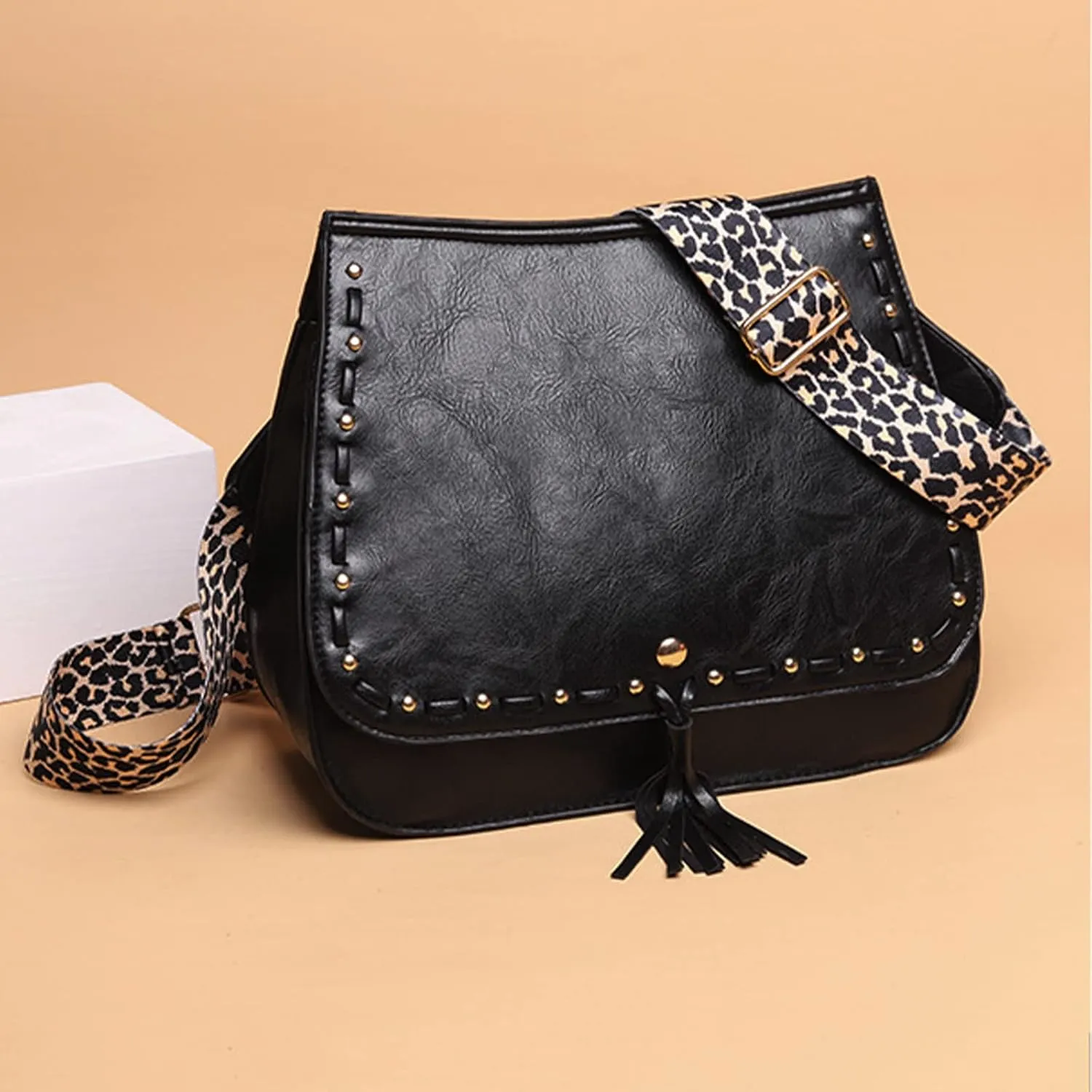Purses and Handbags for Women Retro bags PU Leather Satchel Shoulder Bags for Ladies