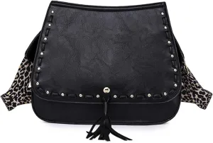 Purses and Handbags for Women Retro bags PU Leather Satchel Shoulder Bags for Ladies