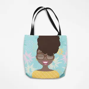 "Ms Puffed Pattern" Tote Bag