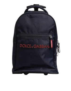Red Blue Hurry, limited slots Suitcase Gabbana Kids Bag Pack Wheel Holiday savings Back & Polyester Dolce