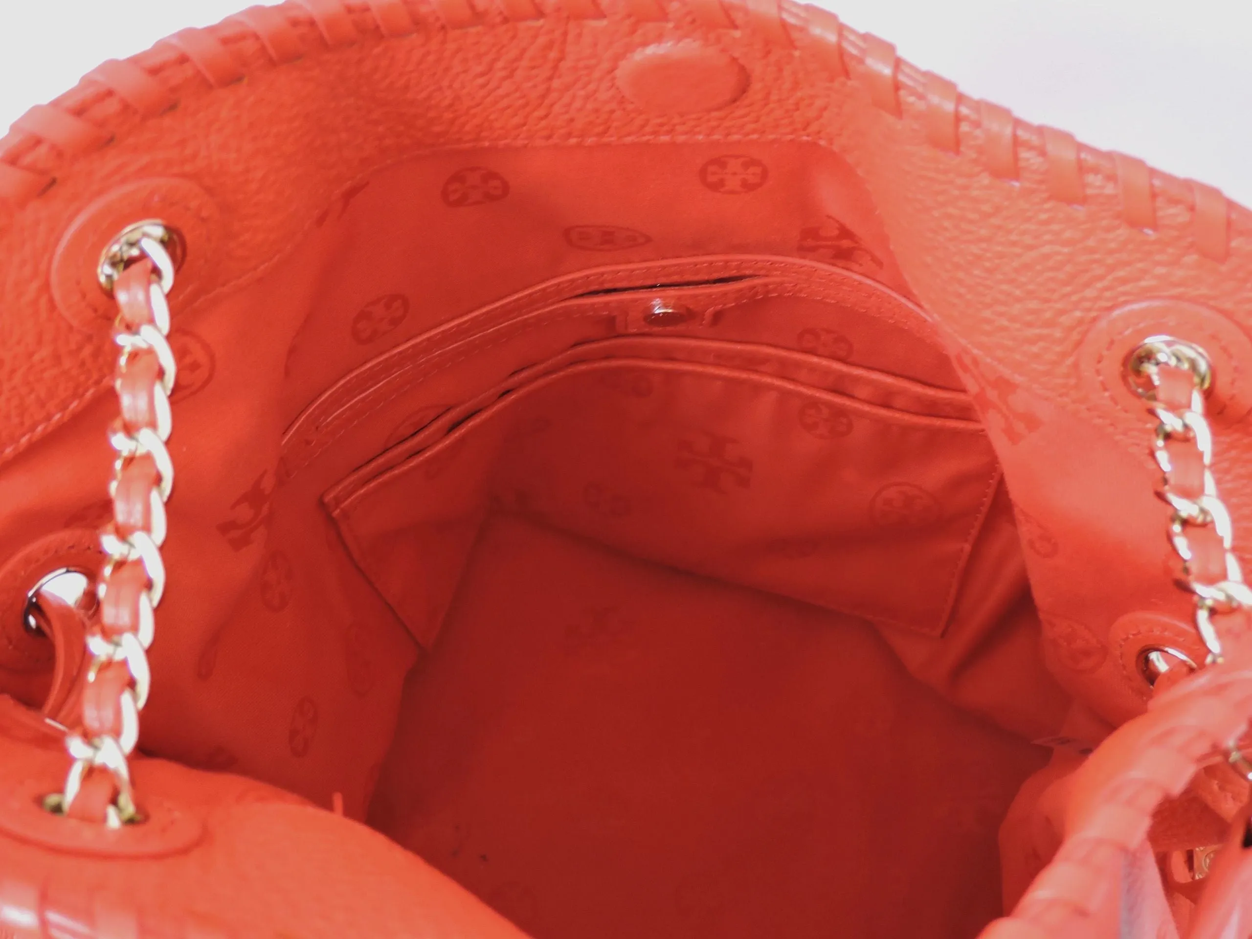Red Leather Tote