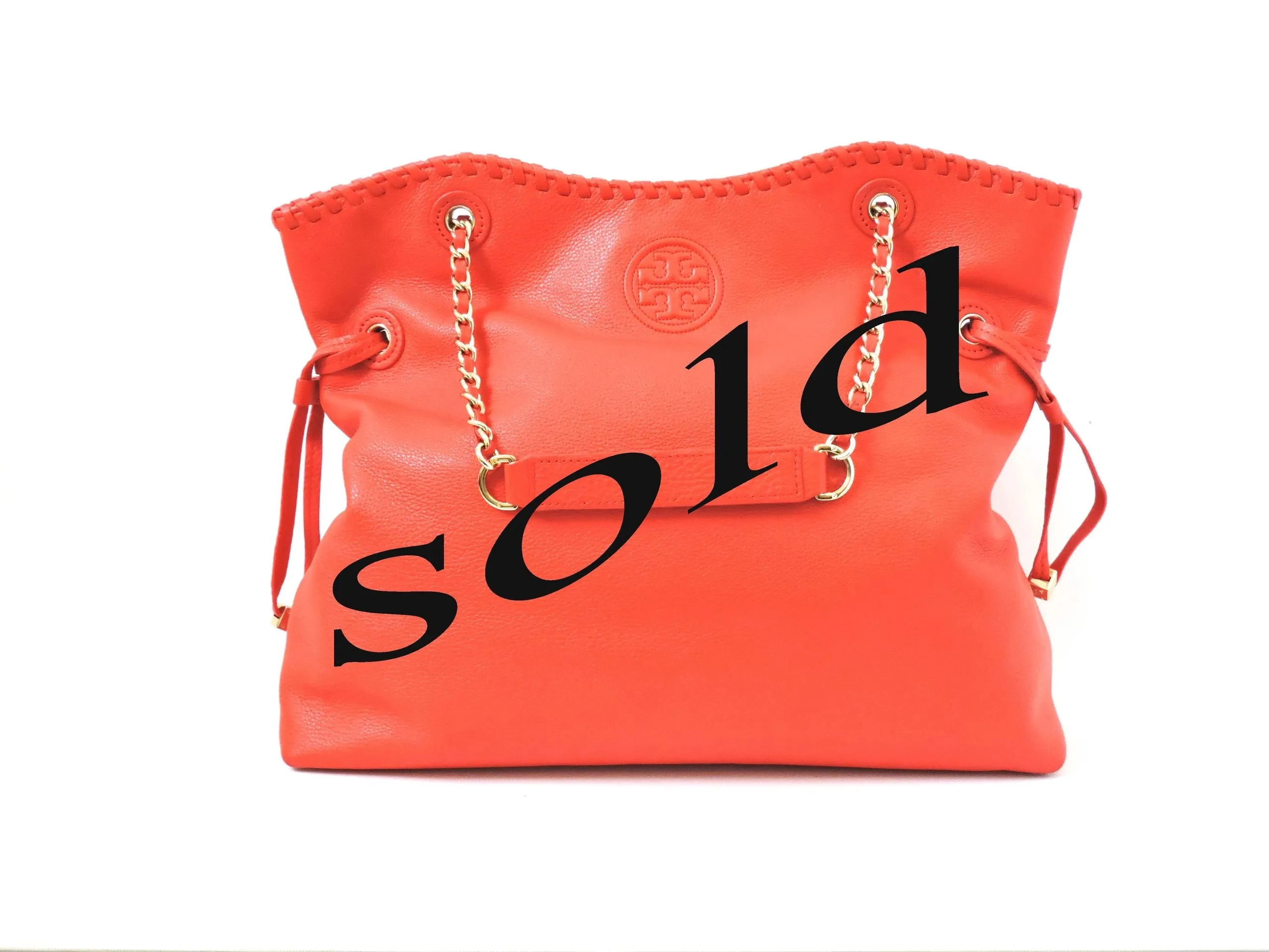 Red Leather Tote