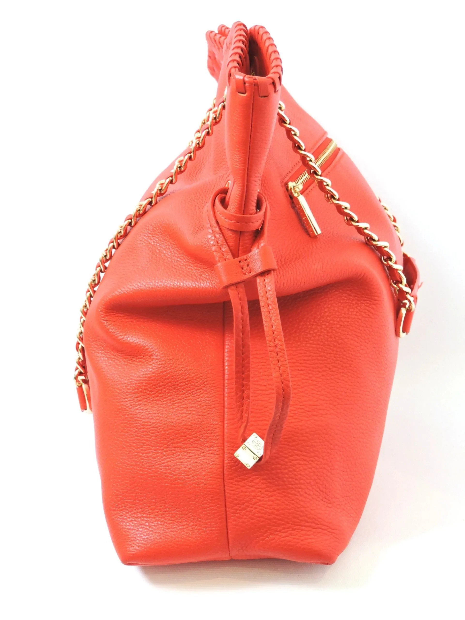 Red Leather Tote