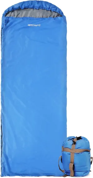 REDCAMP Ultra Lightweight Sleeping Bag for Backpacking, Comfort for Adults Warm Weather, with Compression Sack